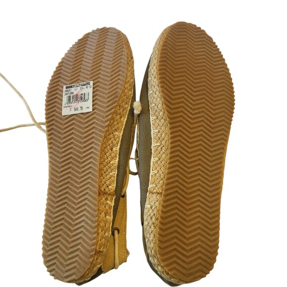 SPERRY // Dark Green and Tan // Loafers // Flats - Picture 4 of 4
